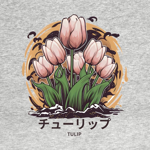 Tulip (チューリップ) in Japanese by DelusionTees